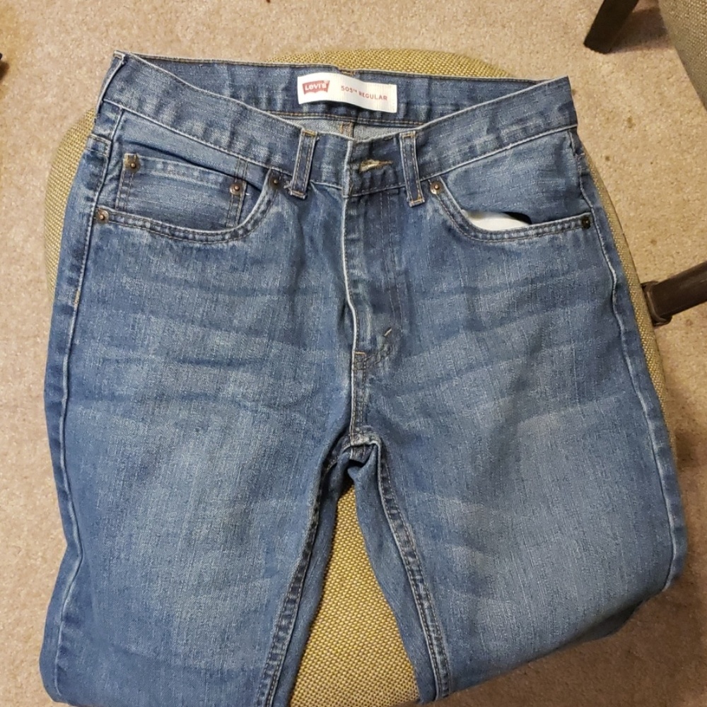 505 boys jeans